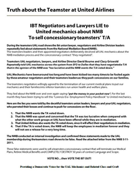 IBT Negotiators and Lawyers LIE to sell concessions